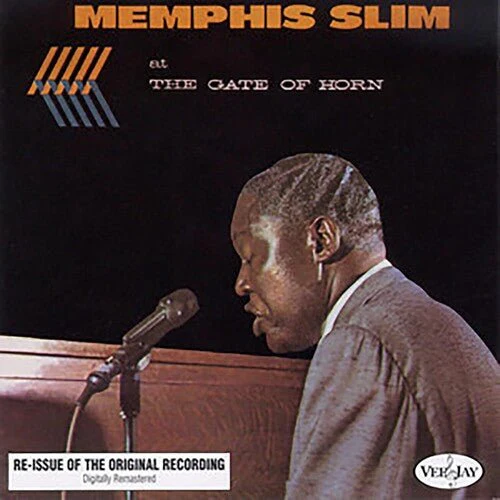 MEMPHIS SLIM - AT THE GATE OF HORN (BLUESVILLE ACOUSTIC SOUNDS) Vinyl LP