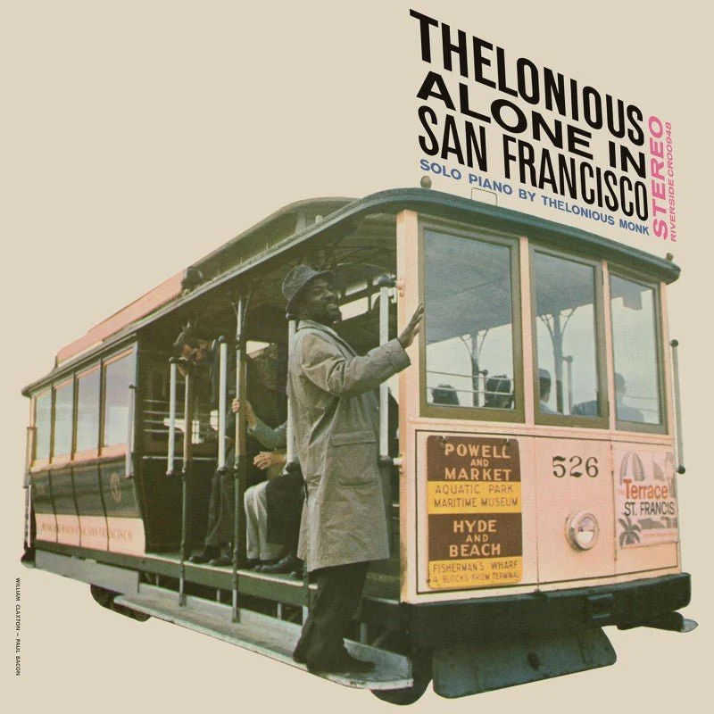 MONK,THELONIOUS - THELONIOUS ALONE IN SAN FRANCISCO Vinyl LP