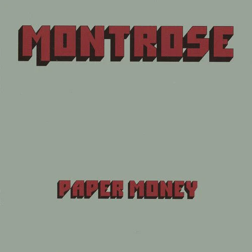 MONTROSE - PAPER MONEY FEATURING SAMMY HAGAR Vinyl LP