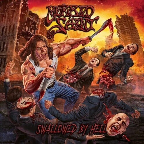 MORBID SAINT - SWALLOWED BY HELL - YELLOW Vinyl LP