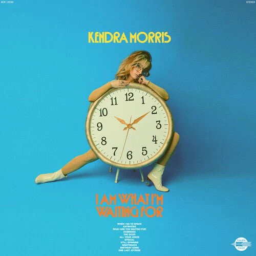MORRIS,KENDRA - I AM WHAT I'M WAITING FOR - BLUE W/ WHITE SWIRL Vinyl LP