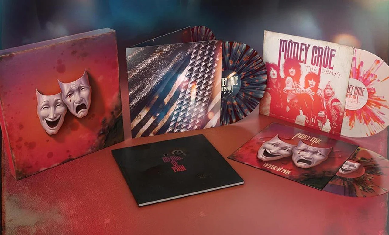 MOTLEY CRUE - THEATRE OF PAIN Deluxe Box Vinyl LP