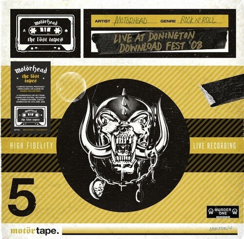 MOTORHEAD - LOST TAPES VOL. 5 (LIVE AT DONINGTON, 2008) Vinyl LP