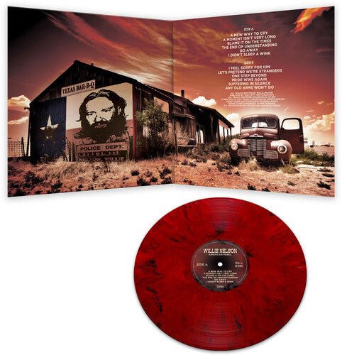 NELSON,WILLIE - AMERICAN REBEL - RED MARBLE Vinyl LP - Image 3