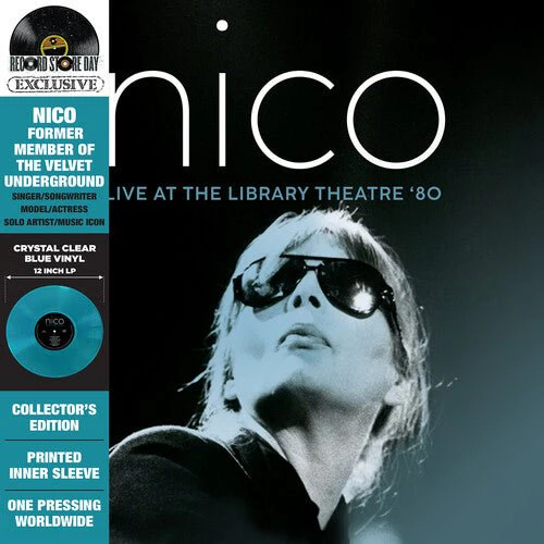 NICO - LIVE AT THE LIBRARY THEATRE '80 Vinyl LP - Image 2