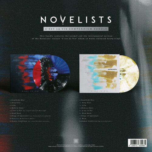 NOVELISTS - C'EST LA VIE + INSTRUMENTAL Vinyl LP