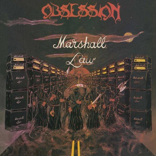 OBSESSION - MARSHALL LAW - RED Vinyl LP