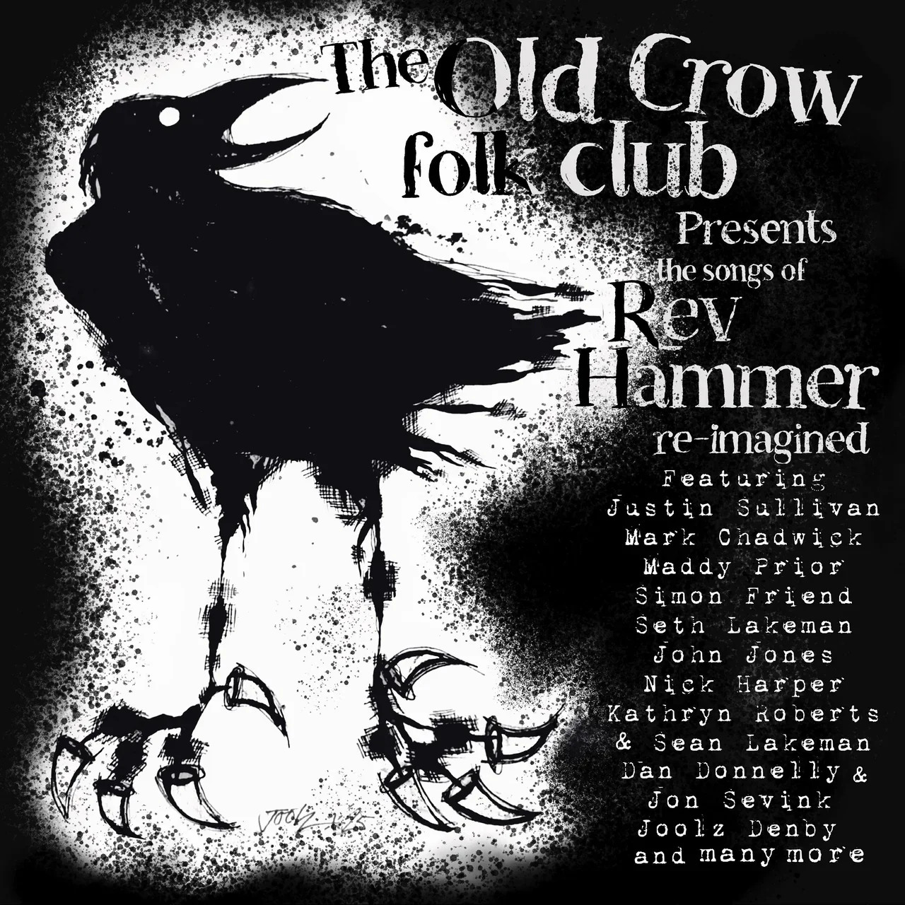 OLD CROW FOLK CLUB PRESENTS SONGS OF REV HAMMER RE Vinyl LP