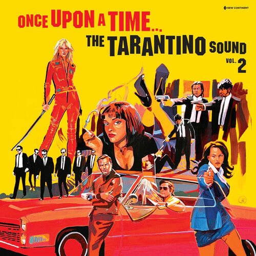 ONCE UPON A TIME: THE TARANTINO SOUND VOL 2 / VAR Yellow Vinyl LP - Image 2