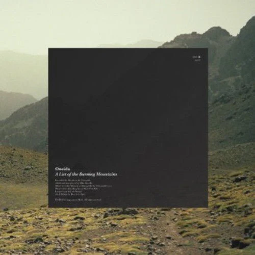 ONEIDA - LIST OF THE BURNING MOUNTAINS Vinyl LP
