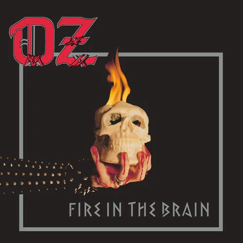 OZ - FIRE IN THE BRAIN - SILVER Vinyl LP