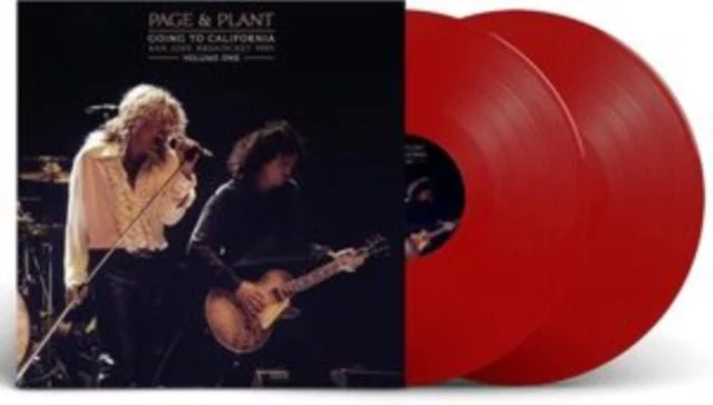 PAGE & PLANT - GOING TO CALIFORNIA VOLUME ONE - RED Vinyl LP