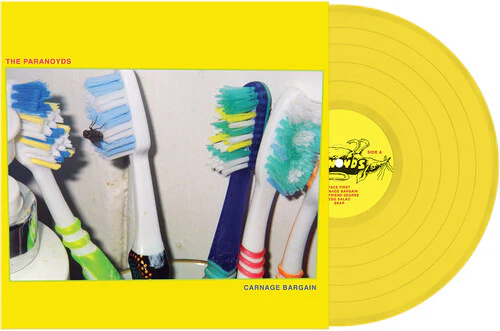 PARANOYDS - CARNAGE BARGAIN (YELLOW) Vinyl LP