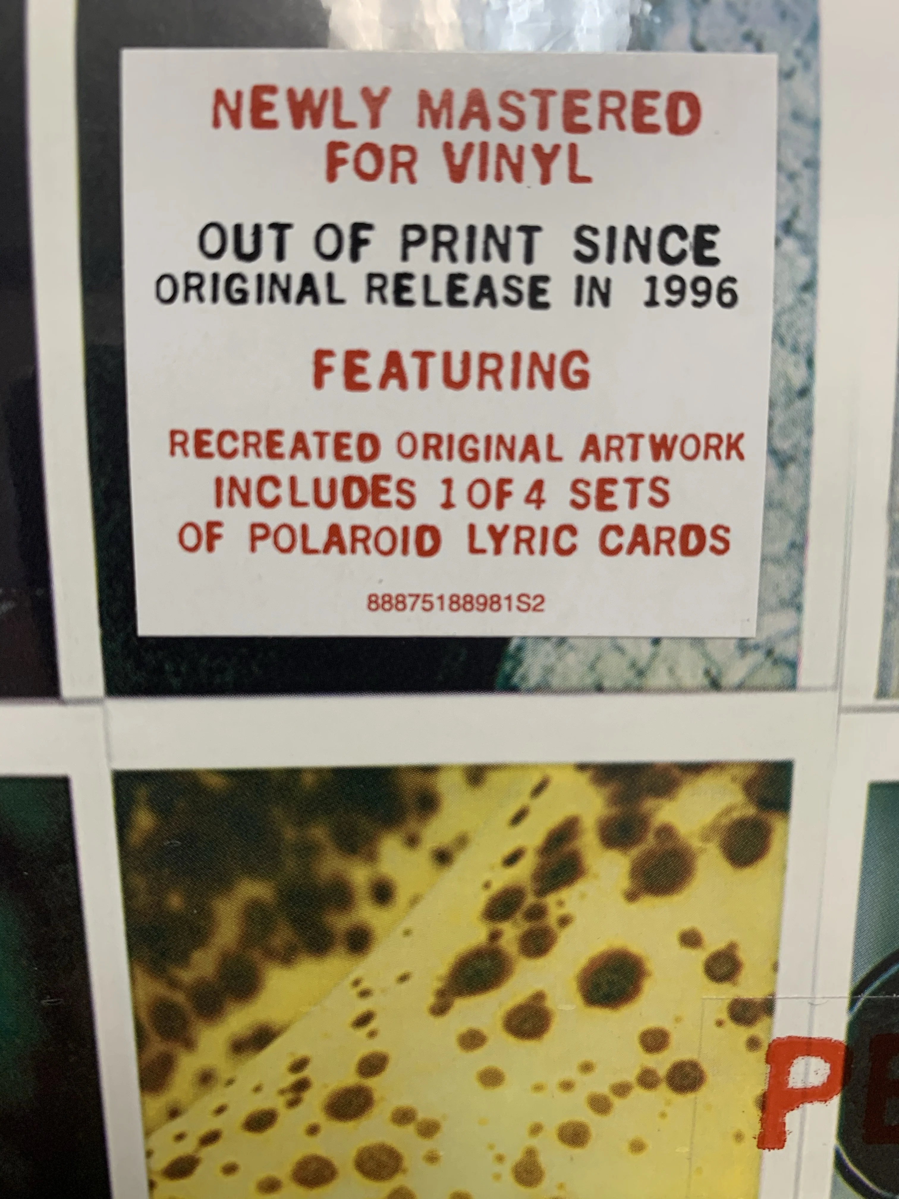 PEARL JAM - NO CODE Vinyl LP - Image 3