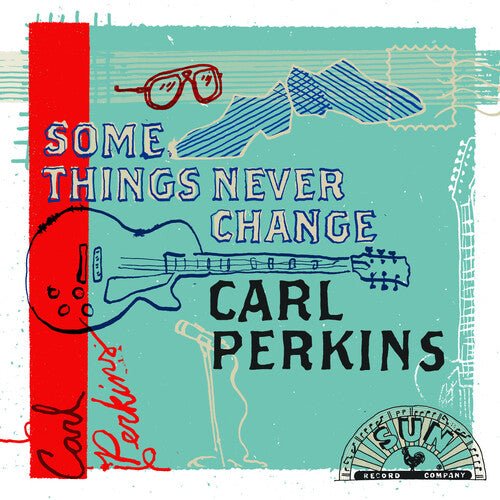 PERKINS,CARL - SOME THINGS NEVER CHANGE - BLUE Vinyl LP - Image 3