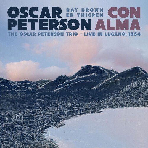 PETERSON,OSCAR - CON ALMA: THE OSCAR PETERSON TRIO LIVE IN LUGANO Vinyl LP