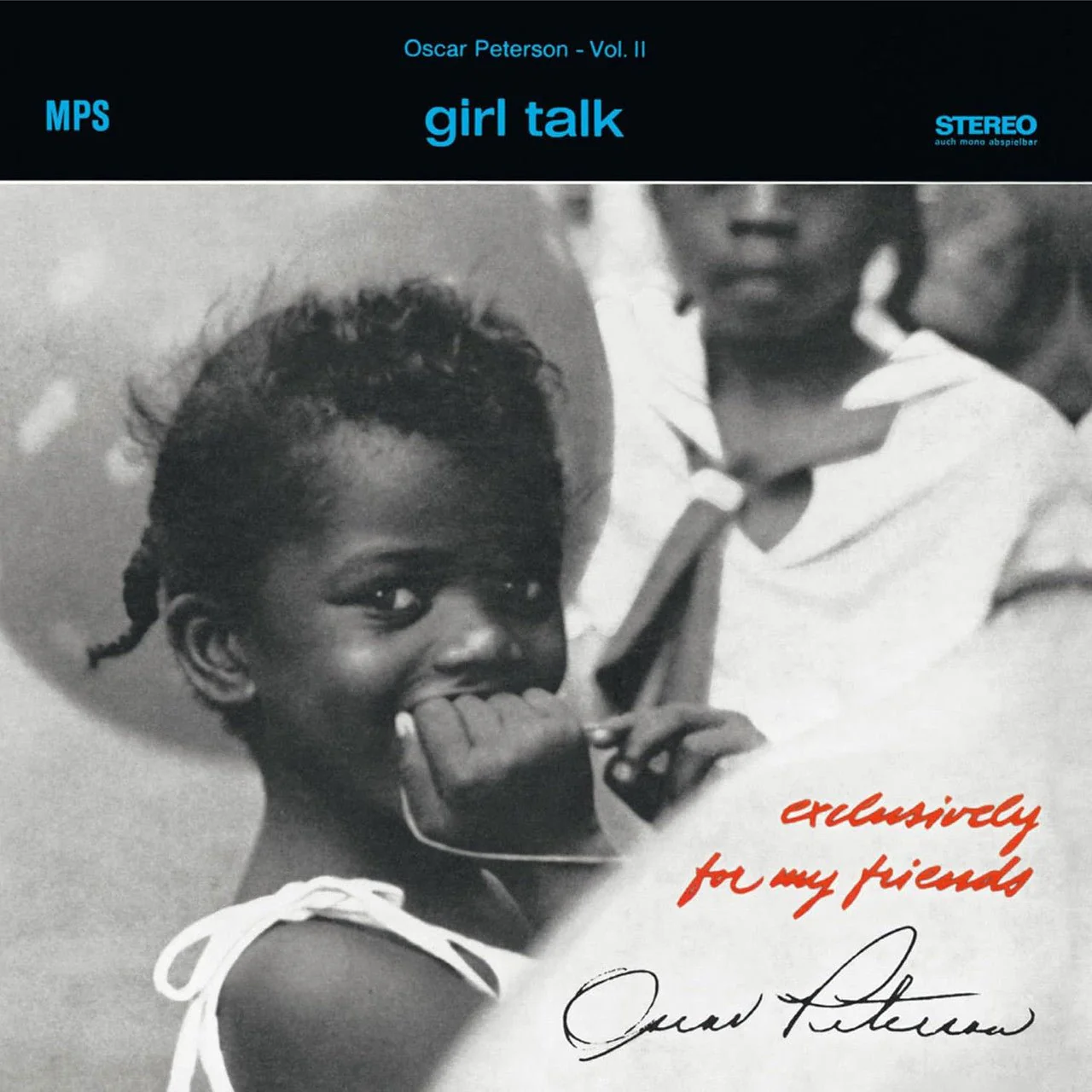 PETERSON,OSCAR - GIRL TALK (EXCLUSIVELY FOR MY FRIENDS VOL. 2) Vinyl LP