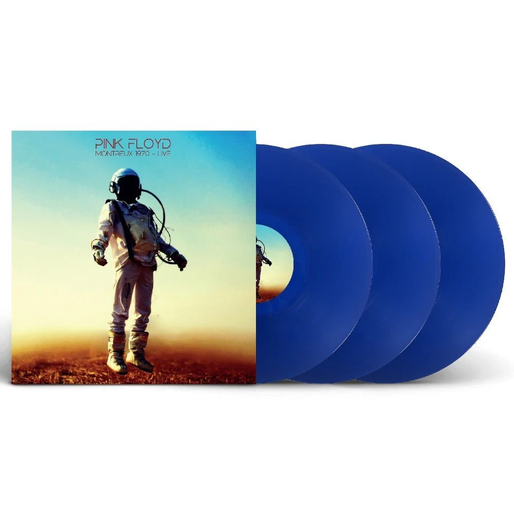 PINK FLOYD - MONTREUX 1970 - LIVE BLUE Vinyl LP