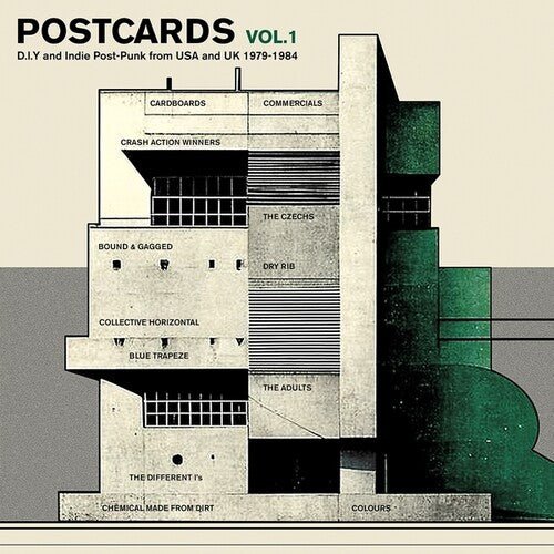 POSTCARDS 1: DIY & INDIE POST-PUNK FROM USA / VAR Vinyl LP