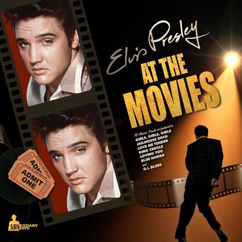 PRESLEY,ELVIS - ELVIS AT THE MOVIES Vinyl LP