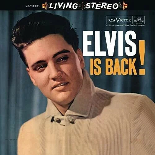 PRESLEY,ELVIS - ELVIS IS BACK Vinyl LP