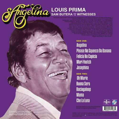 PRIMA,LOUIS - ANGELINA Green, White & Red Vinyl LP - Image 2