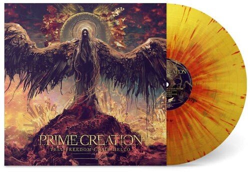 PRIME CREATION - TELL FREEDOM I SAID HELLO - YELLOW RED GOLD Vinyl LP