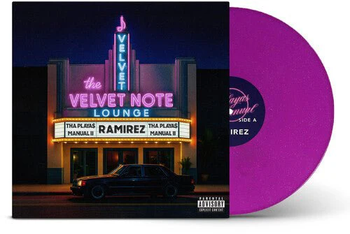 RAMIREZ - THA PLAYAS MANUAL II PURPLE GLITTER Vinyl LP