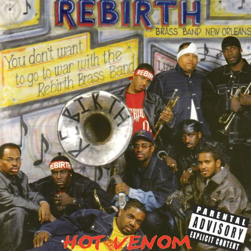 REBIRTH BRASS BAND - HOT VENOM Vinyl LP