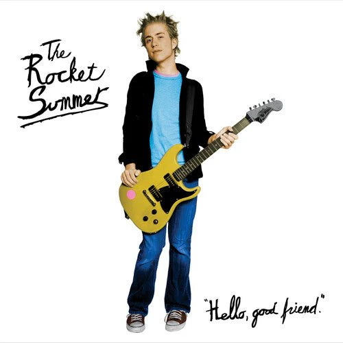 ROCKET SUMMER - HELLO, GOOD FRIEND - YELLOW PINK WHITE Vinyl LP