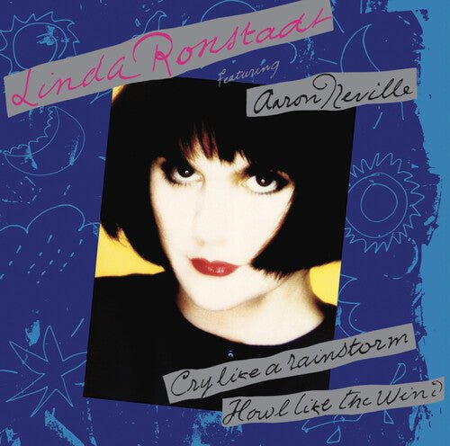RONSTADT,LINDA - CRY LIKE A RAINSTORM - HOWL LIKE THE WIND - BLUE Vinyl LP