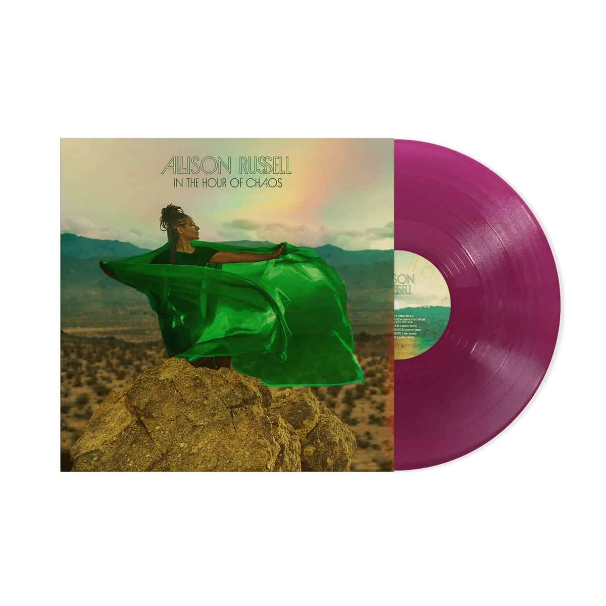 RUSSELL,ALLISON - IN THE HOUR OF CHAOS Aubergine Colored Vinyl LP