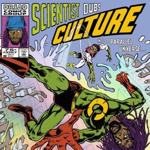 SCIENTIST DUBS CULTURE - INTO A PARALLEL UNIVERSE - HOLOGRAPHIC Vinyl LP