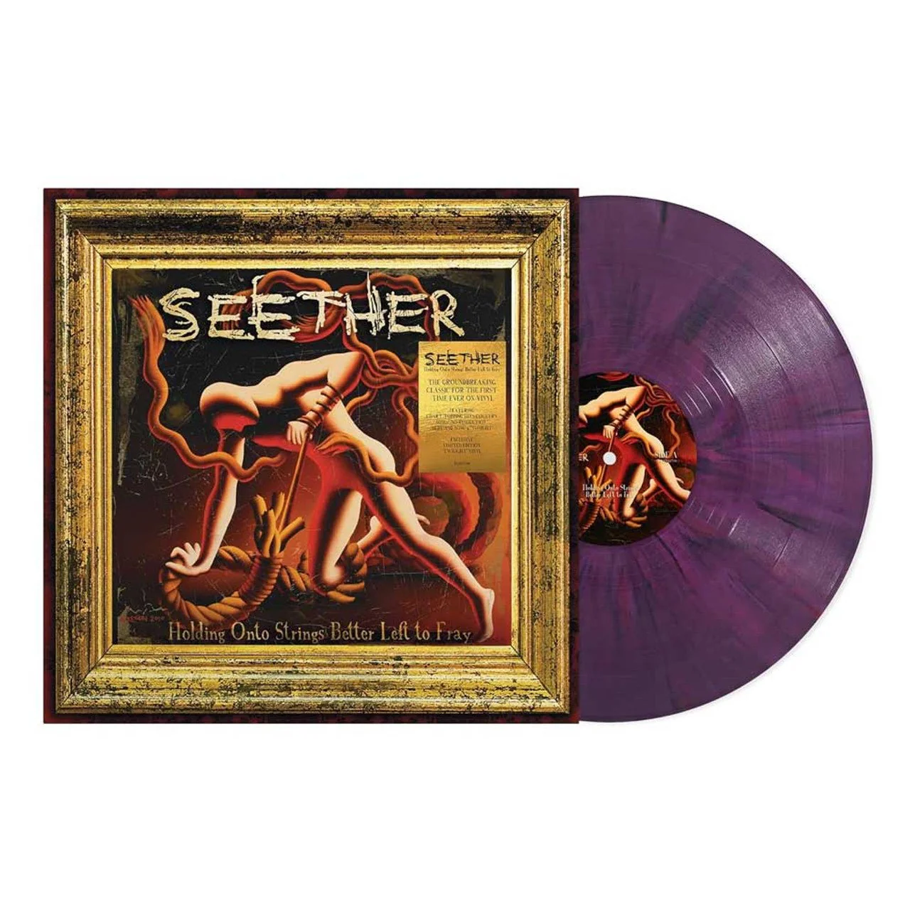 SEETHER - HOLDING ONTO STRINGS BETTER LEFT TO FRAY Vinyl LP