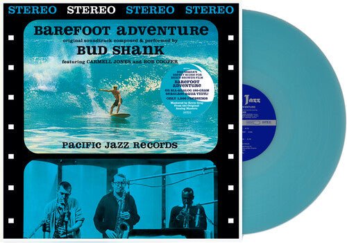 SHANK,BUD - BAREFOOT ADVENTURE - SEAGLASS AGUA Vinyl LP