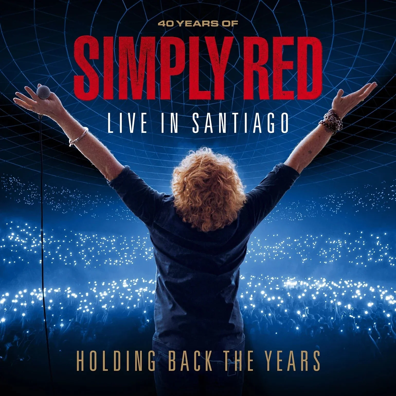 Simply Red - Holding Back the Years: Live in Santiago Clear, Yellow & Black Marbled Vinyl LP - Image 2