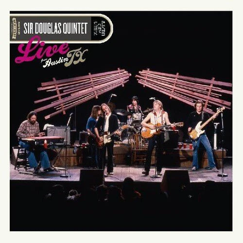 SIR DOUGLAS QUINTET - LIVE FROM AUSTIN TX Vinyl LP