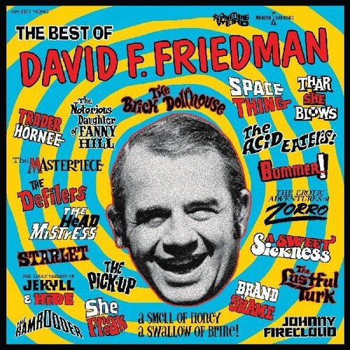 SOMETHING WEIRD - BEST OF DAVID F. FRIEDMAN Vinyl LP