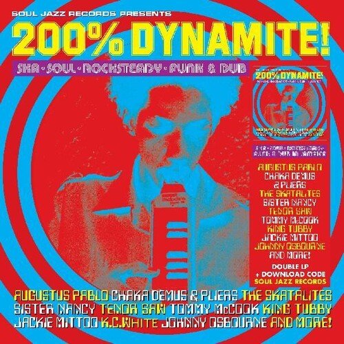 SOUL JAZZ RECORDS PRESENTS - 200% DYNAMITE SKA SOUL ROCKSTEADY FUNK & DUB Vinyl LP