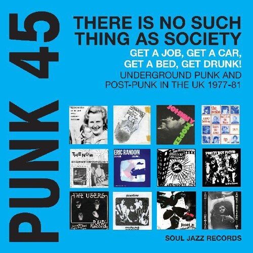 SOUL JAZZ RECORDS PRESENTS - PUNK 45: THERE IS NO SUCH THING AS SOCIETY GET A Vinyl LP - Image 2