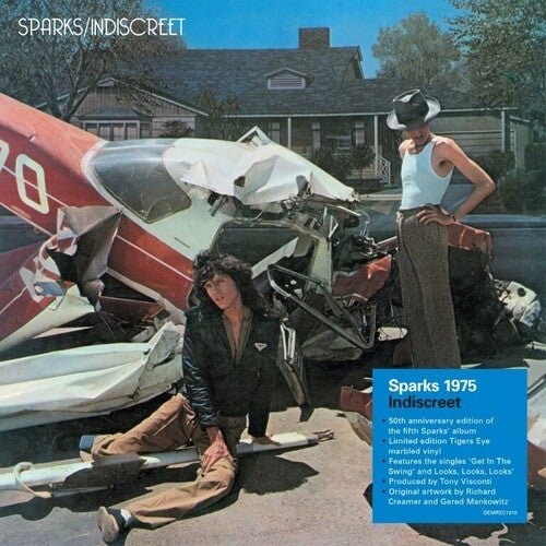 SPARKS - INDISCREET: 50TH ANNIVERSARY Vinyl LP
