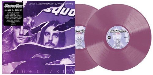 STATUS QUO - 29TH OCTOBER 1976 LIVE [Colored Purple] Vinyl LP