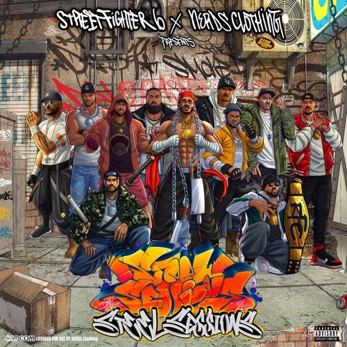 STEEL SESSIONS - STREET FIGHTER 6 X NERDS CLOTHING PRESENTS: Vinyl LP - Image 2