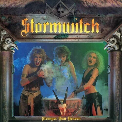 STORMWITCH - STRONGER THAN HEAVEN - BLUE/YELLOW Vinyl LP