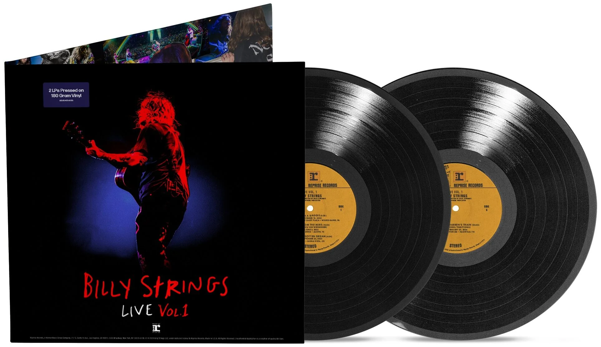 STRINGS,BILLY - BILLY STRINGS LIVE VOL 1 Vinyl LP