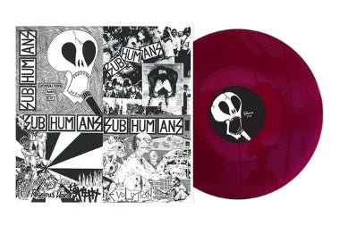 SUBHUMANS - EP-LP Vinyl LP
