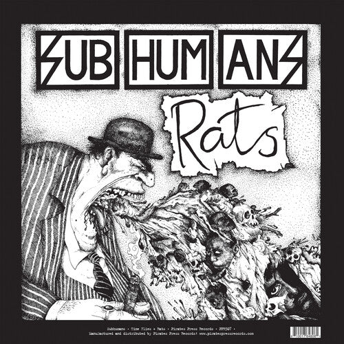 SUBHUMANS - TIME FLIES + RATS Vinyl LP