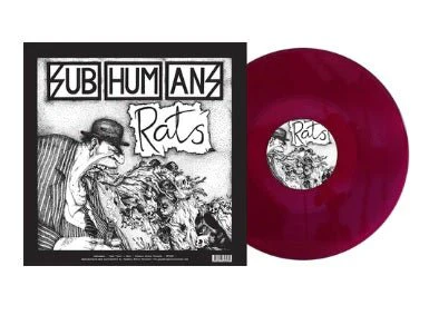 SUBHUMANS - TIME FLIES + RATS Vinyl LP