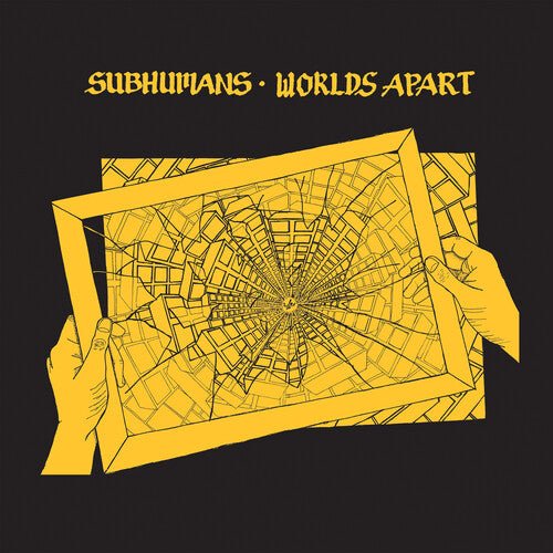 SUBHUMANS - WORLDS APART Vinyl LP