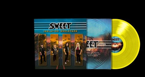 SWEET - ISOLATION BOULEVARD - YELLOW Vinyl LP